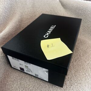 CHANEL Black Dust Bags in Box